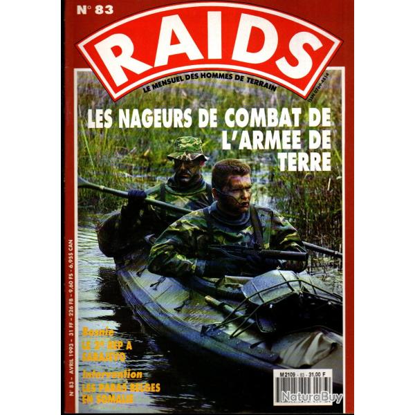 raids 83, paras belges en somalie, serbes autour de sarajevo, 2e rep � sarajevo, commandos portugais
