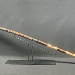 CANNE DE MARCHE / CASSE T&Euml;TE D'ASIE, PREMIERE MOITIE DU XX&deg; SIECLE, PROBABLE CHINOISE