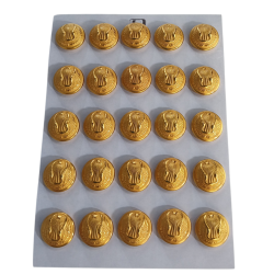 Lot de 20 boutons Arm&eacute;e de l'Air - 21 mm