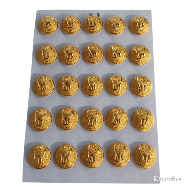 Lot de 20 boutons Arm�e de l'Air - 21 mm