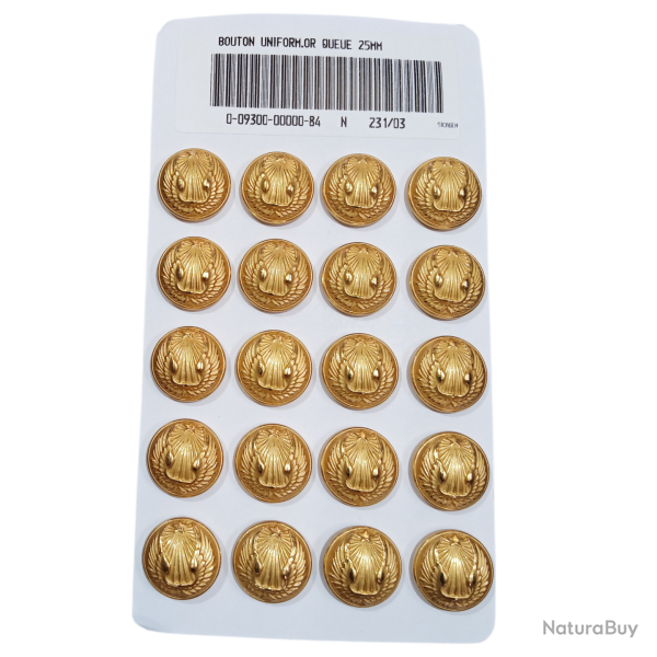 Lot de 20 boutons Arm�e de l'Air - 25 mm
