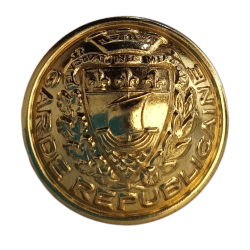 Lot de 20 boutons de la Garde R&eacute;publicaine de Paris