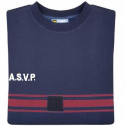 Sweat ASVP Bandes Bordeaux - Confortable et styl&eacute; pour tous