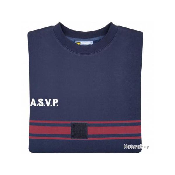 Sweat ASVP Bandes Bordeaux - Confortable et styl� pour tous