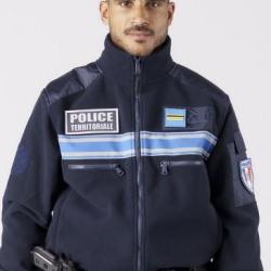 Blouson polaire "Supr&ecirc;me" membran&eacute; Bande gitane L
