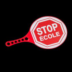 Panneau STOP ECOLE