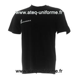 Tee-shirt coton GENDARMERIE noir 2 XL