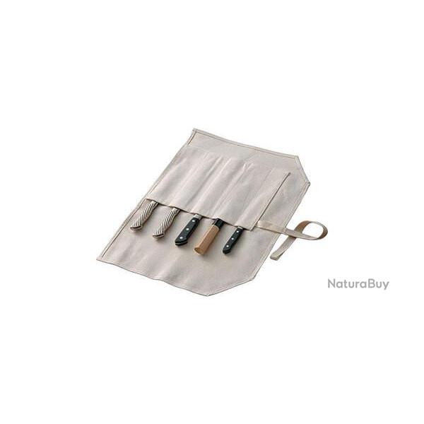 Trousse vide pour 5 couteaux de cuisine Tojiro