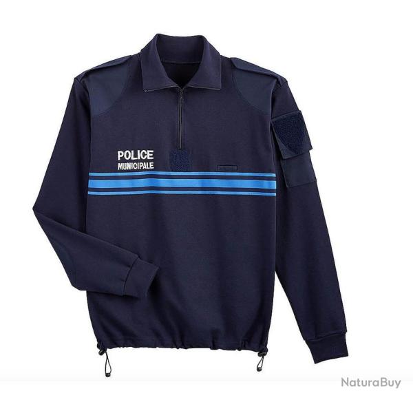 PULL F1 Polaire Police Municipale XS
