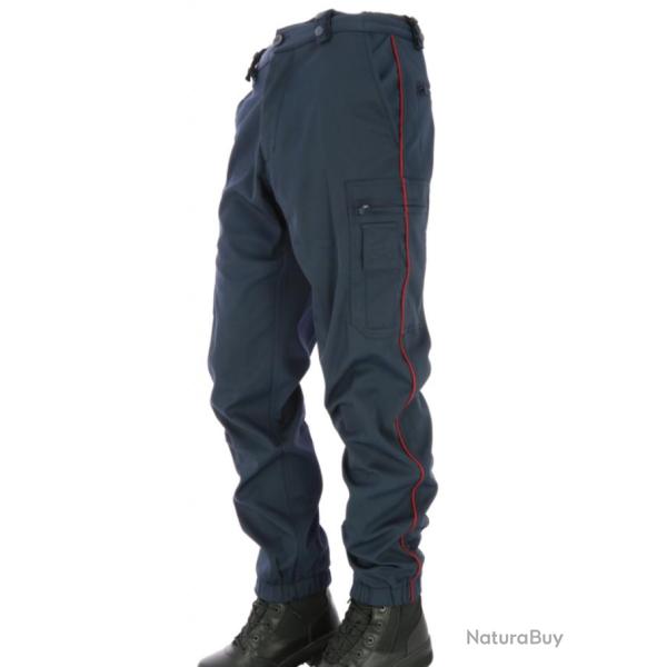 PANTALON DOUBL� POLAIRE ASVP LISER� BORDEAUX 54