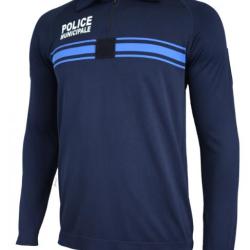 Polo manches longues extr&ecirc;me Police Municipale 2 XL