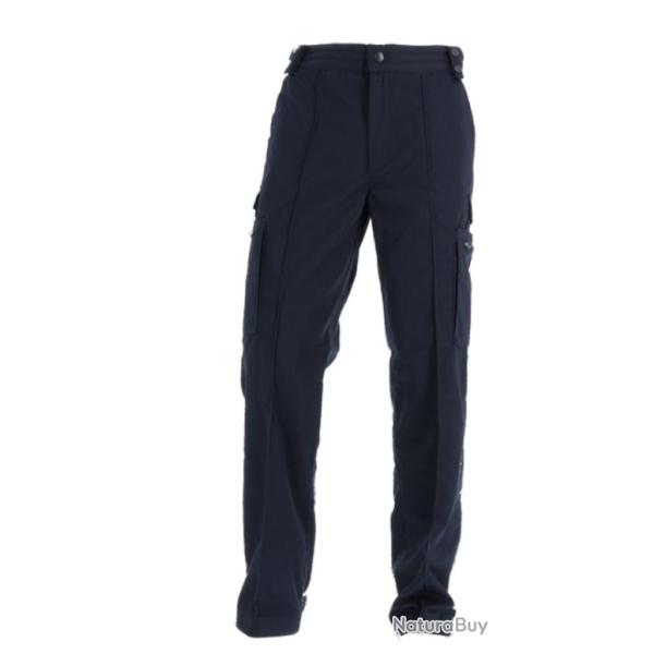 Pantalon mat ULTIMATE marine bas droit + cordon de serrage - GK PRO 48