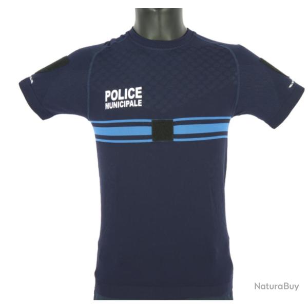 Tee-shirt sans coutures Police Municipale AIRFLOW S