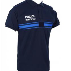 Polo Police Municipale col bouton manches courtes double face Ateq 2 XL