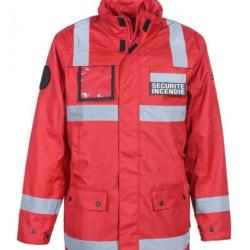 Parka SSIAP , S&eacute;curit&eacute; Incendie M