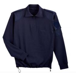 PULL F1 polaire marine brod&eacute;e AFFAIRES MARITIMES L
