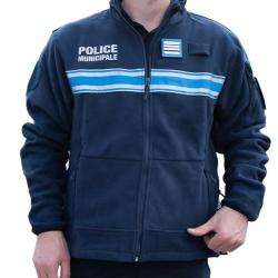 BLOUSON POLAIRE BI MATIERE Police Municipale mixte XL
