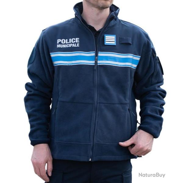 BLOUSON POLAIRE BI MATIERE Police Municipale mixte 2 XL