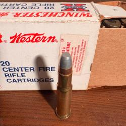 Lot de 4 bo&icirc;tes de 20 balles calibre 30-30 Winchester 170gr