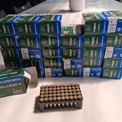 1e sans r&eacute;s 1500 cartouches 22LR  sellier bellot