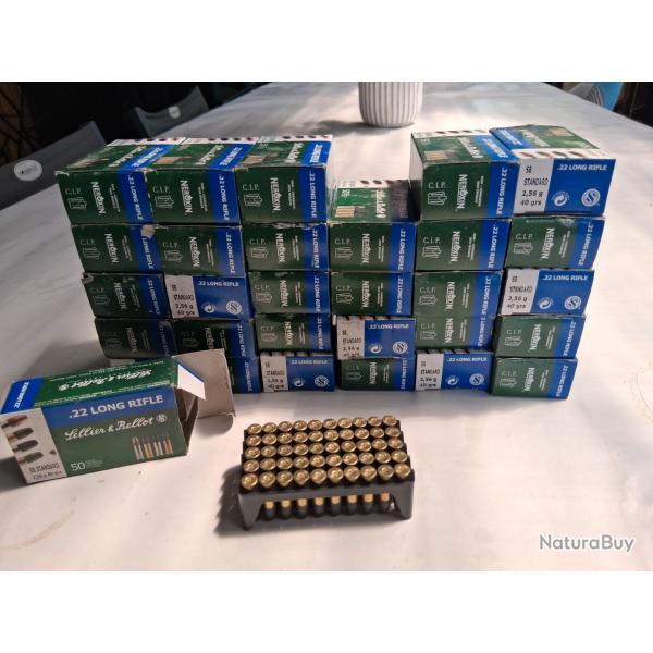 1e sans r�s 1500 cartouches 22LR  sellier bellot