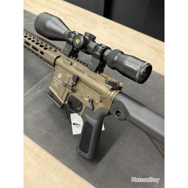 PACK SCHMEISSER SP15-222 BRONZE CAL 222 REM 18" + BIPIED + LUNETTE 3-12X56