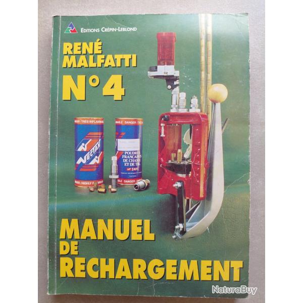 Manuel de rechargement n.4 Malfatti