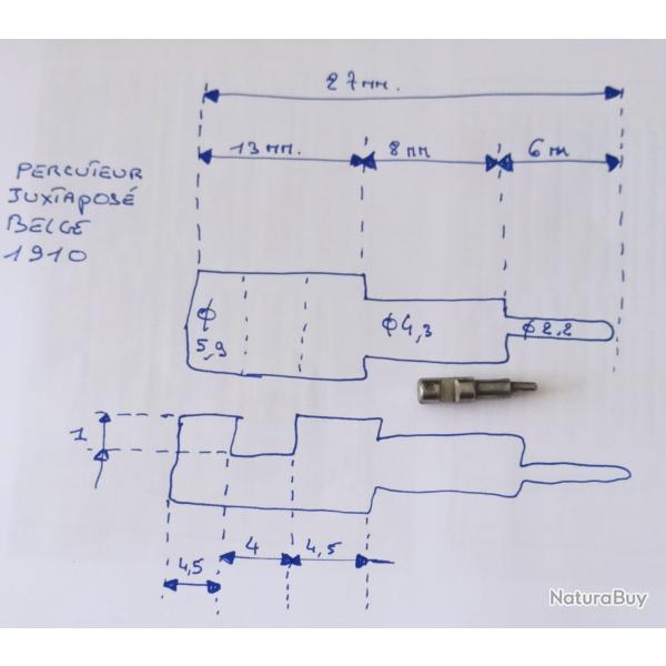 percuteur fusil cal16