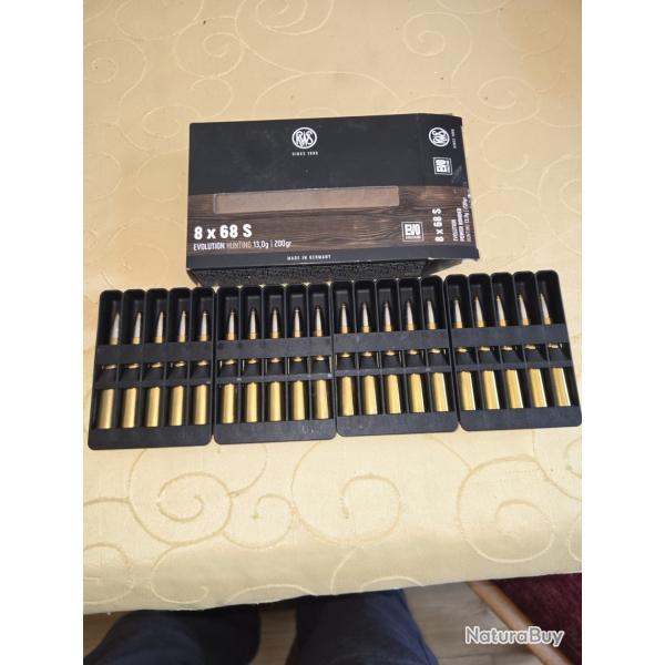 RWS CAL .8X68S, EVOLUTION - 13GRAMMES 200gr