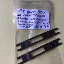 VENDU PAR LE-CUIRASSIER N&deg;2 CONTRE PLATINE  CARABINE GAUCHER  9-12-14 MM 22 LR