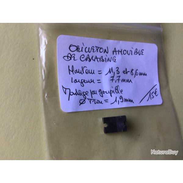 VENDU PAR LE-CUIRASSIER �ILLETON AMOVIBLE DE CARABINE