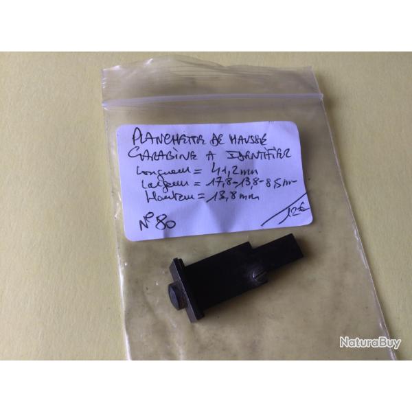 VENDU PAR LE-CUIRASSIER N�80 HAUSSE  DE CARABINE � IDENTIFIER