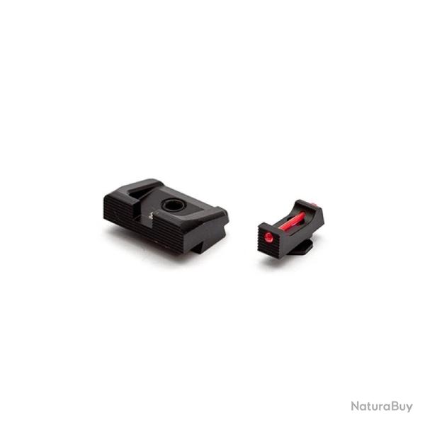 Eemann Tech - Glock - Ensemble de viseur avant et arri�re de comp�tition