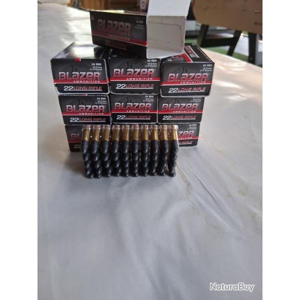 Lot 500 cartouches 22LR BLAZER