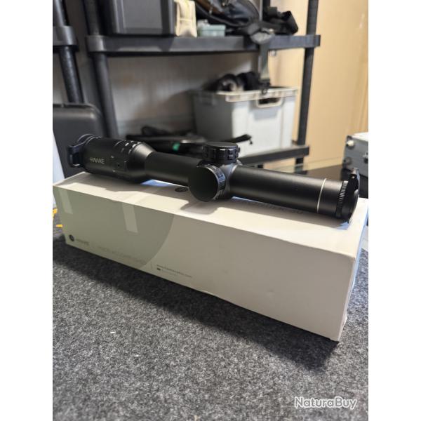 LUNETTE DE BATTUE FRONTIER 30 1-6X24 CIRCLE DOT HAWKE