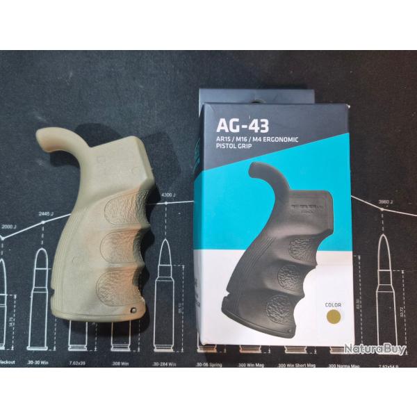 Grip / Poign�e AR-15 Fab Defense AG-43 Tan / fde