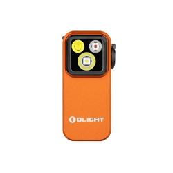 Olight Oclip Pro Orange - 500 Lumens / Lumi&egrave;re rouge- 1� sans prix de r&eacute;serve