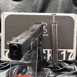 GLOCK 17 Culasse acier Frais&eacute; - Cal. BBs 6mm - Airsoft GAZ