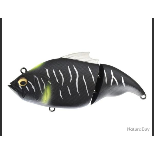 Leurre dur megabass vatalion 115F black uf