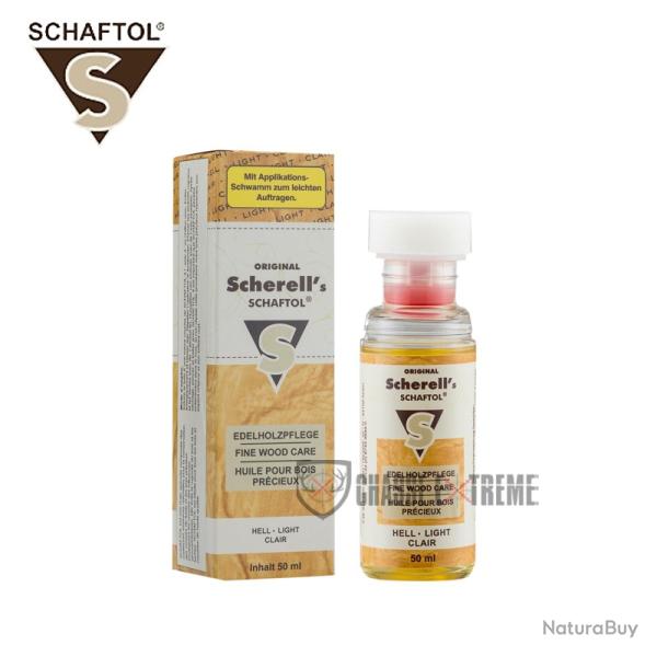 Huile pour Bois SCHAFTOL Clair 50 ml