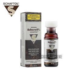 Huile pour Bois SCHAFTOL Marron Tr&egrave;s Fonc&eacute; 50 ml