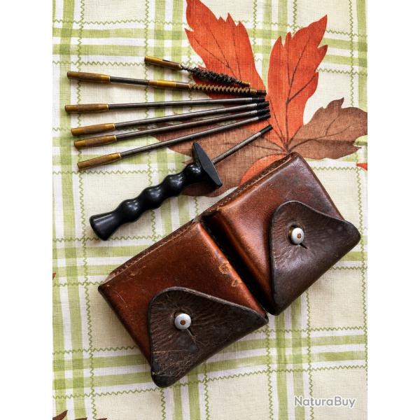 cartouchi�re suisse de ceinture pour smidt Rubin de 1923 et une baguette de nettoyage 7,5x55 swiss