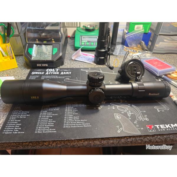 Lunette BUSHNELL ELITE TACTICAL XRS II 4,5 - 30 X 50 MIL H59 FFP Neuve cause changement de projet