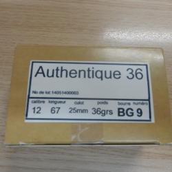 CARTOUCHES JOCKER AUTHENTIQUE CAL 12/67 BG 36 GRS N&deg;2