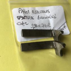 VENDU PAR LE-CUIRASSIER PAIRE &Eacute;JECTEURS  EXPRESS BROWNING CAL 9,3 X 74R