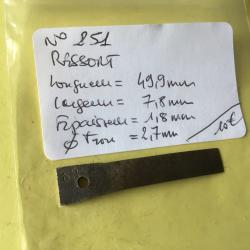 VENDU PAR LE-CUIRASSIER  N&deg;251 RESSORT D'ARMURERIE