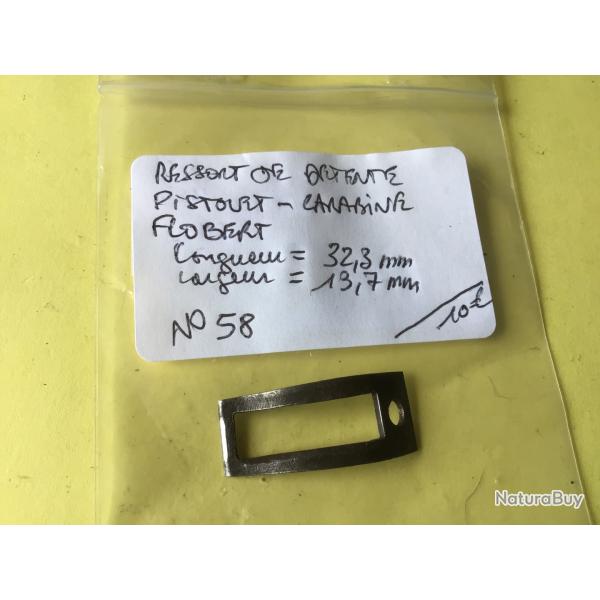 VENDU PAR LE-CUIRASSIER  N�58 RESSORT DE DETENTE PISTOLET ET CARABINE FLOBERT