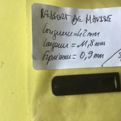VENDU PAR LE-CUIRASSIER  N&deg;50 RESSORT DE HAUSSE DE FUSIL MILITAIRE