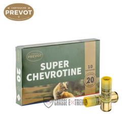 10 Chevrotines PREVOT Mini Mag 21 Grains Cal 20/70