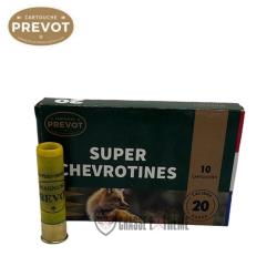 10 Chevrotines PREVOT Mini Mag 21 Grains Cal 20/76